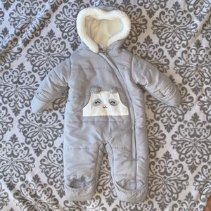 Gray Baby Snowsuit Carter’s 3-6 months